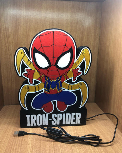 Candeeiro Iron Spider (Homem de Ferro)