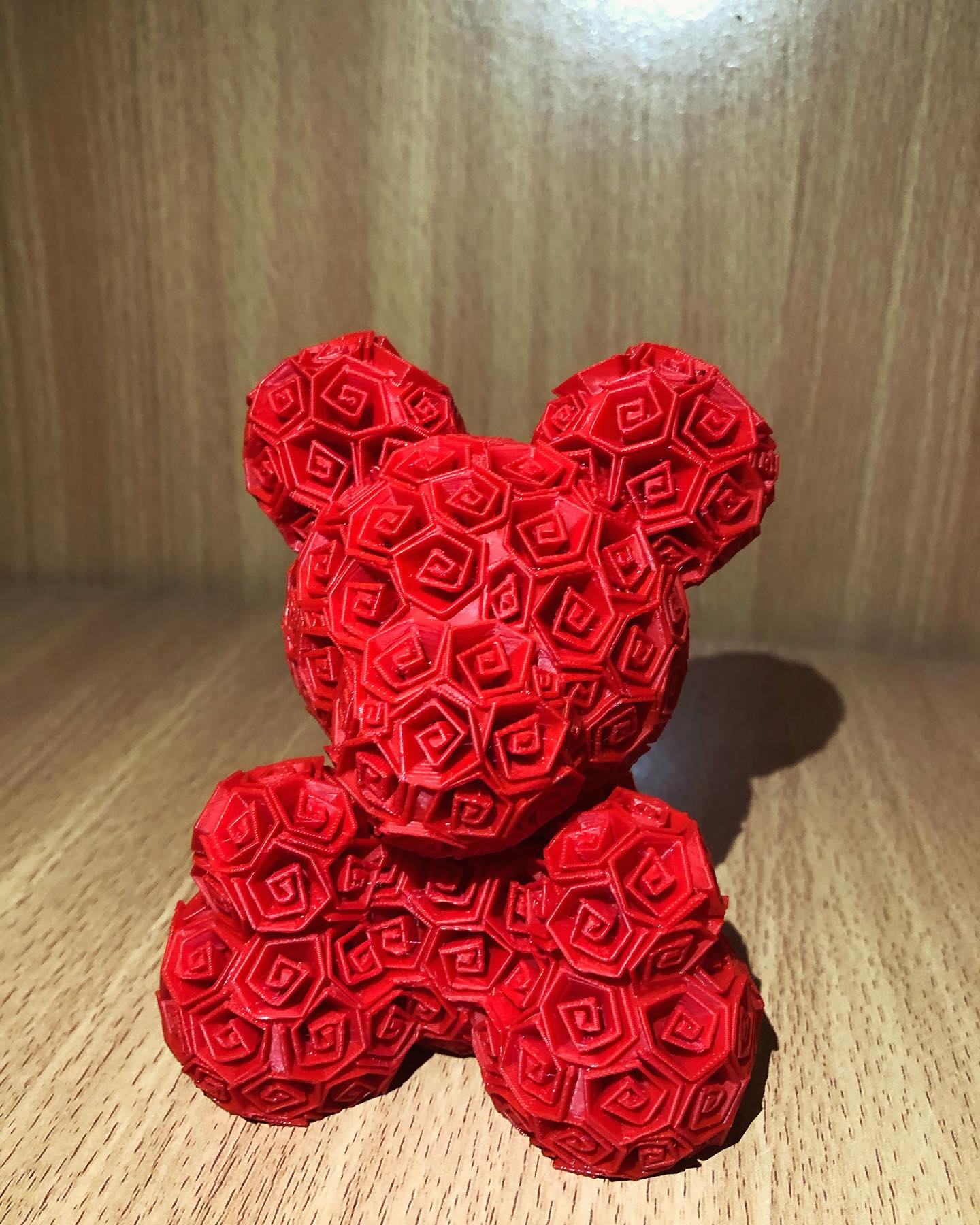 Urso com rosas