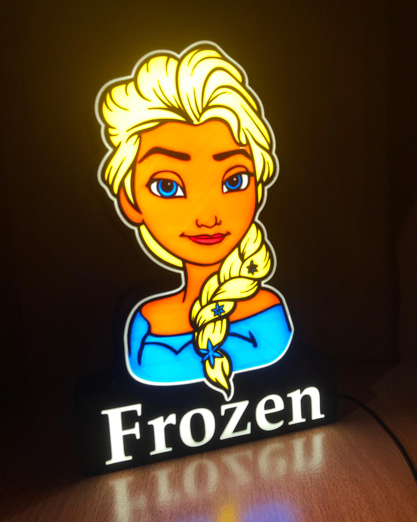 Candeeiro Frozen