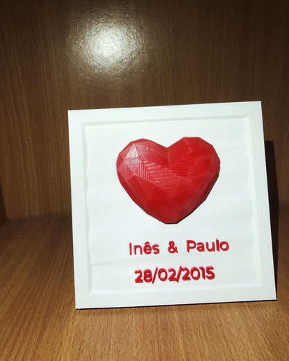 Placa Personalizável para Casais