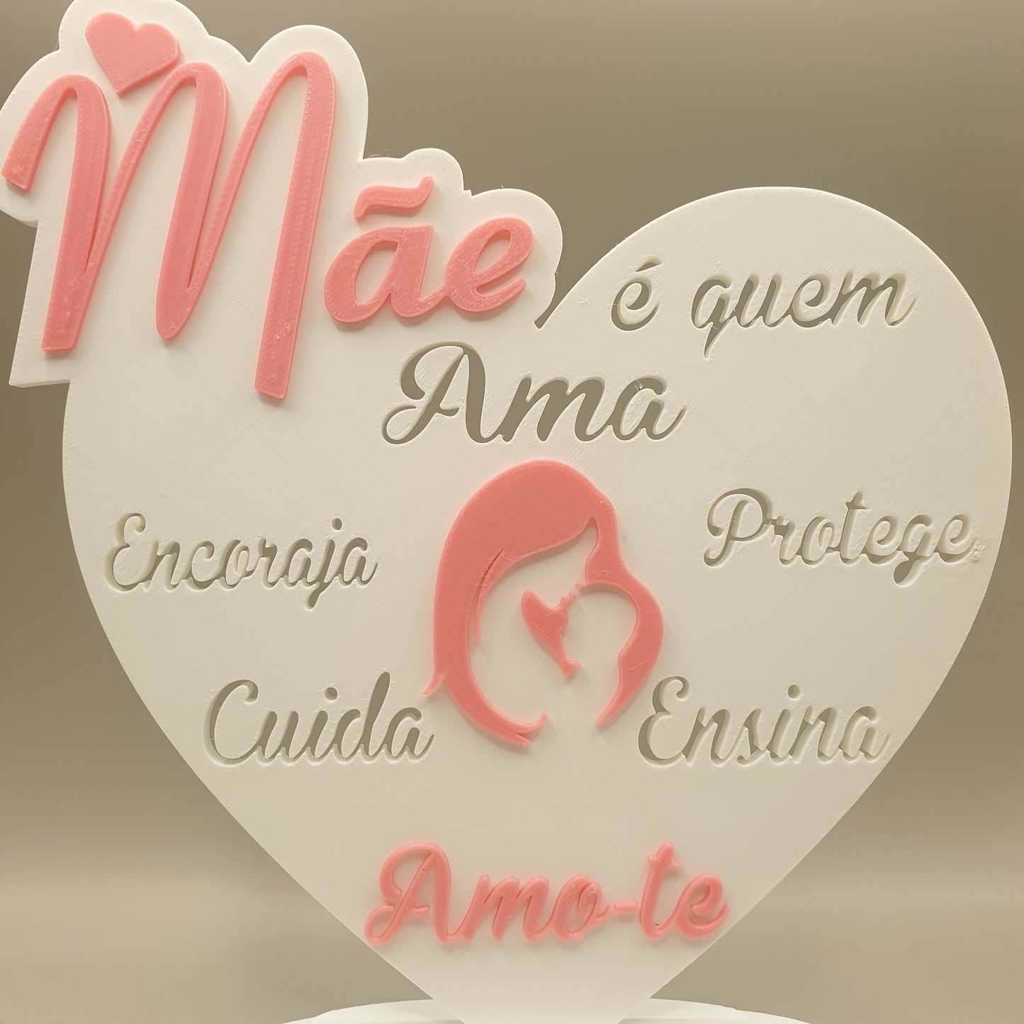 Placa Dia da Mãe